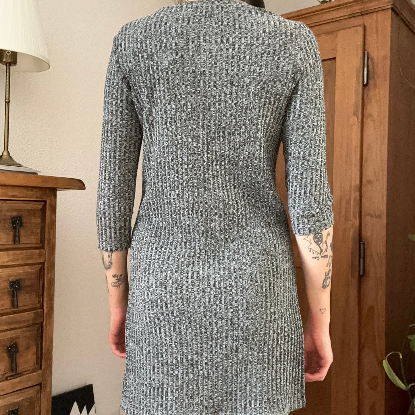 Gray Dress