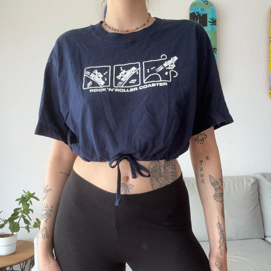 Blue cropped Shirt | Bern