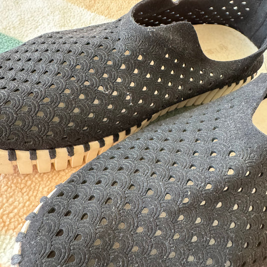 Schwarze Schuhe