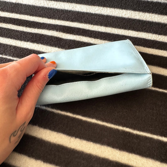 Y2K Blue Wallet