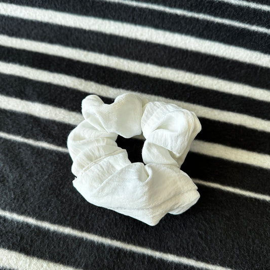 White Scrunchy