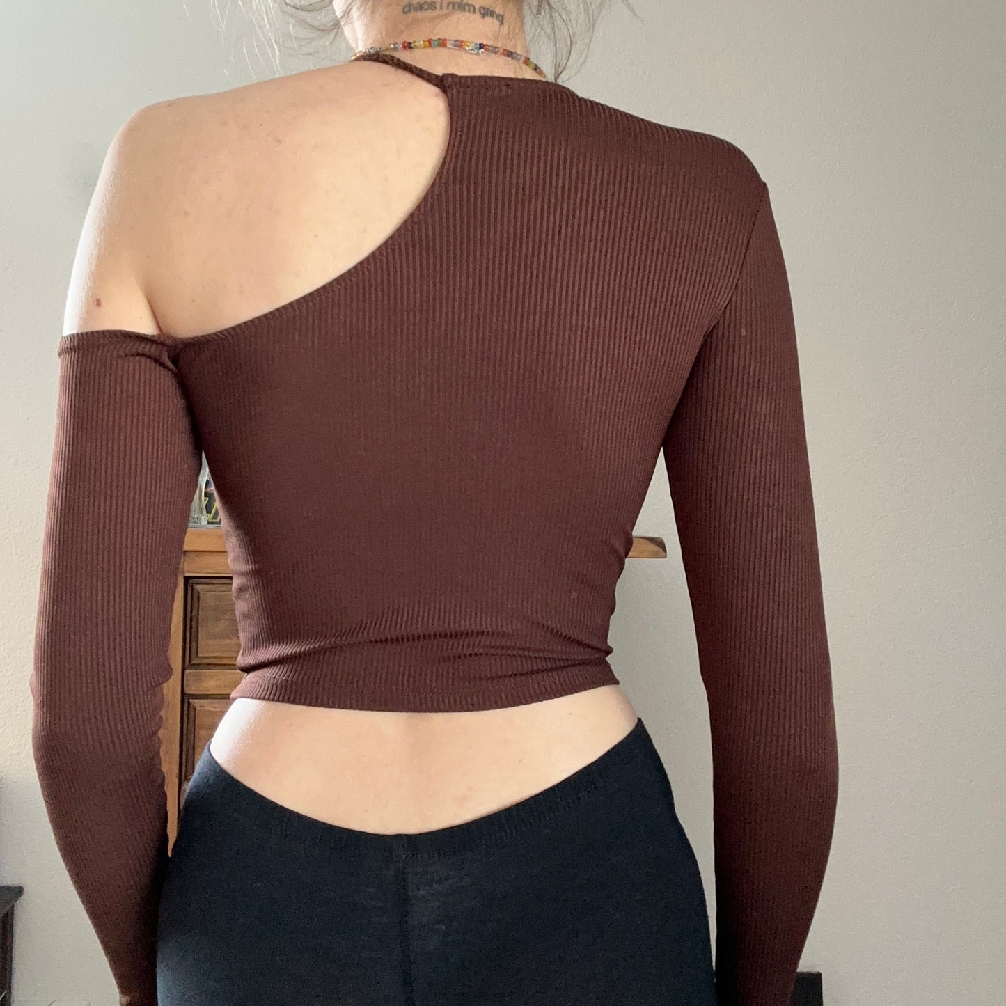 Brown cropped Longsleeve | Bern