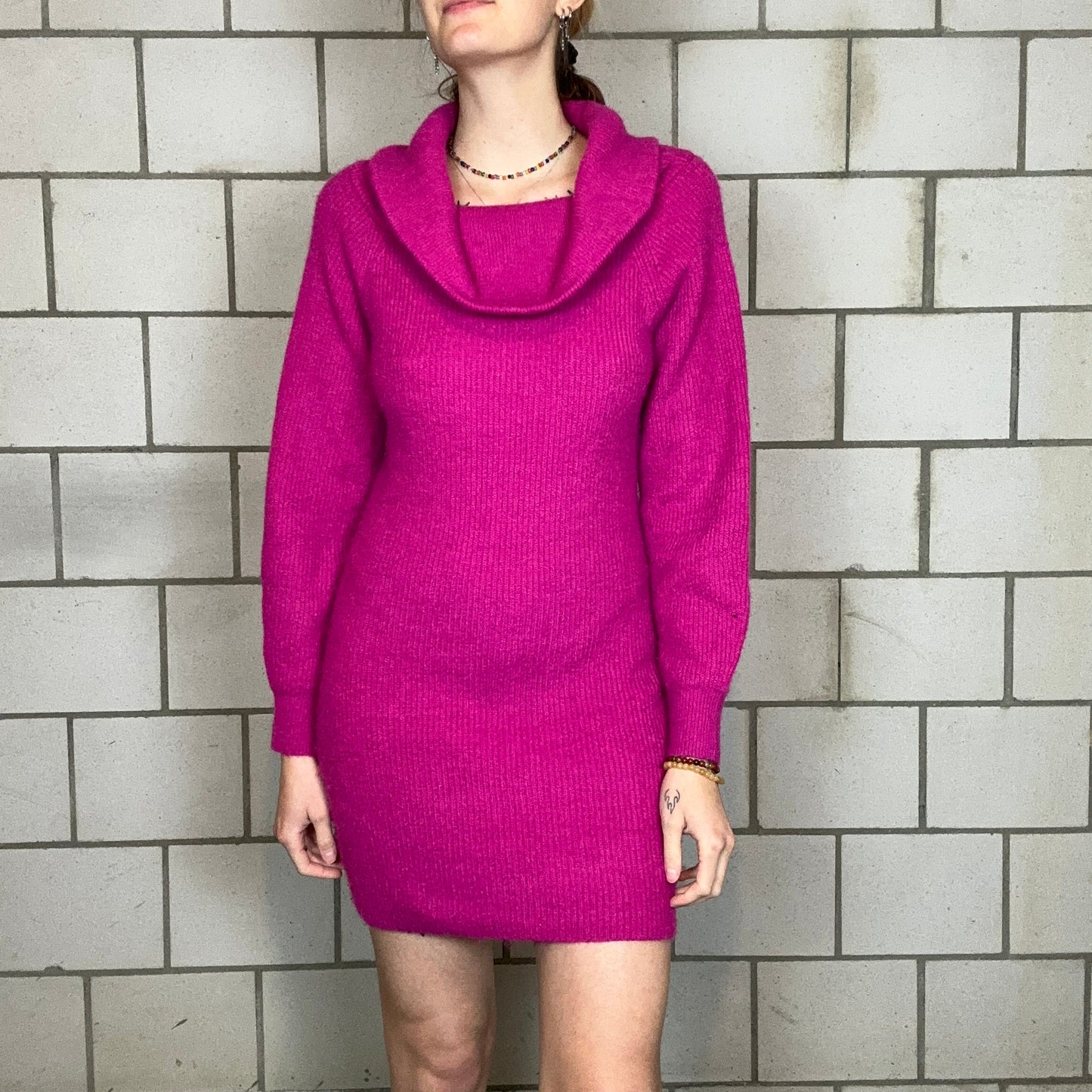 Pink Knit Dress | Bern