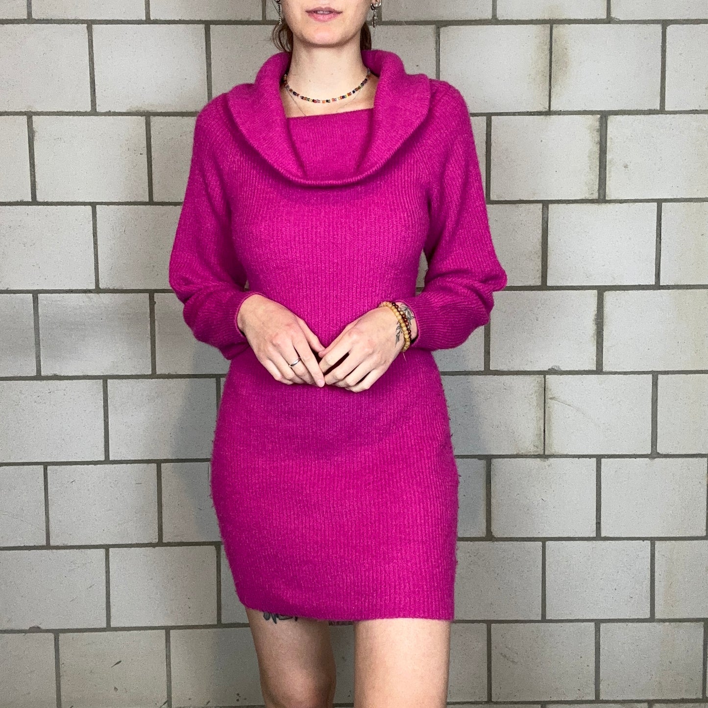 Pink Knit Dress | Bern