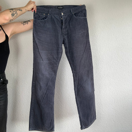 Vintage Gray Cord Pants