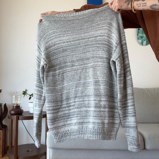 Gray Knit Sweater | Bern