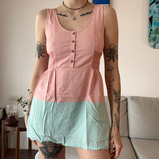 Pink and Blue Volcom Dress | Bern