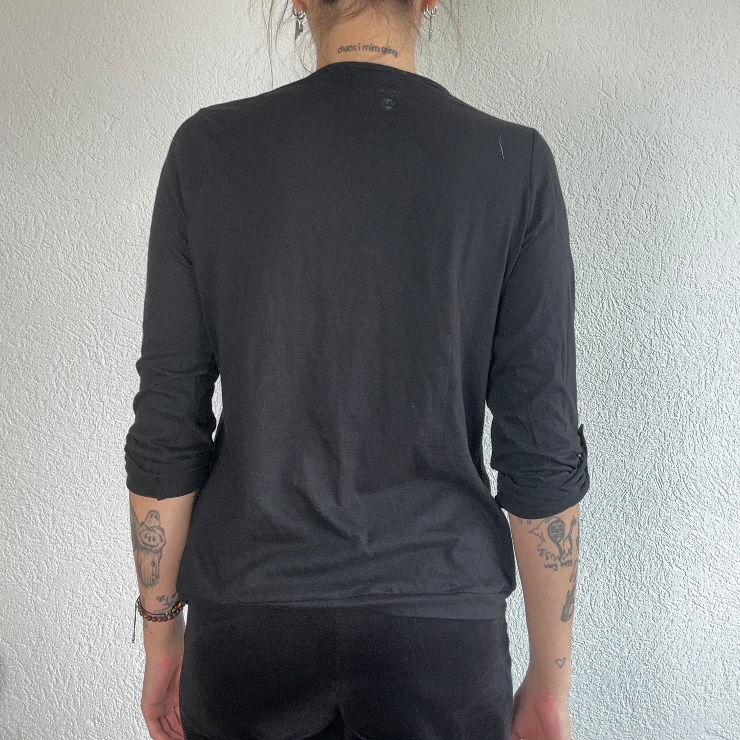 Black 3/4 Longsleeve