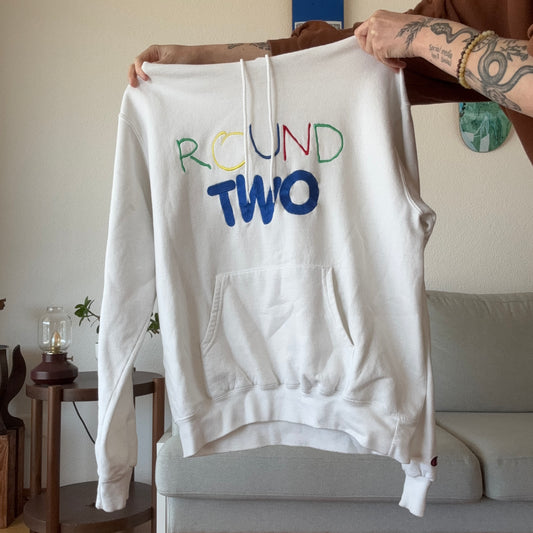 White Champion Hoodie | Bern