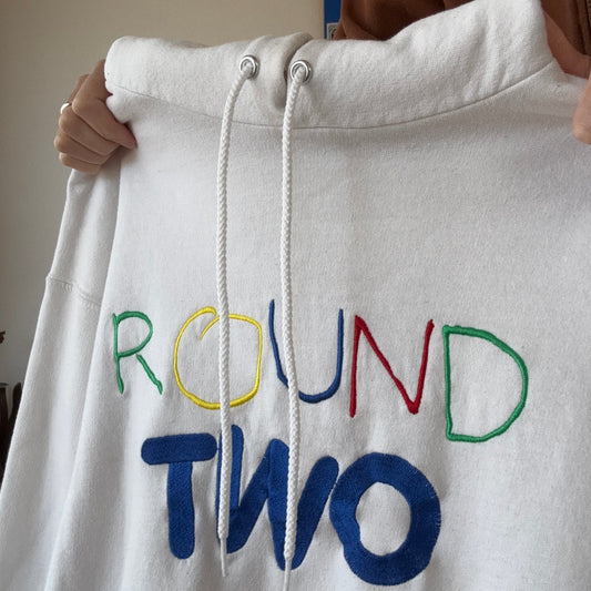 White Champion Hoodie | Bern