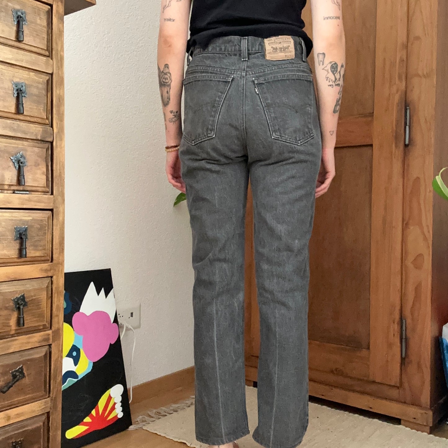 Gray Jeans