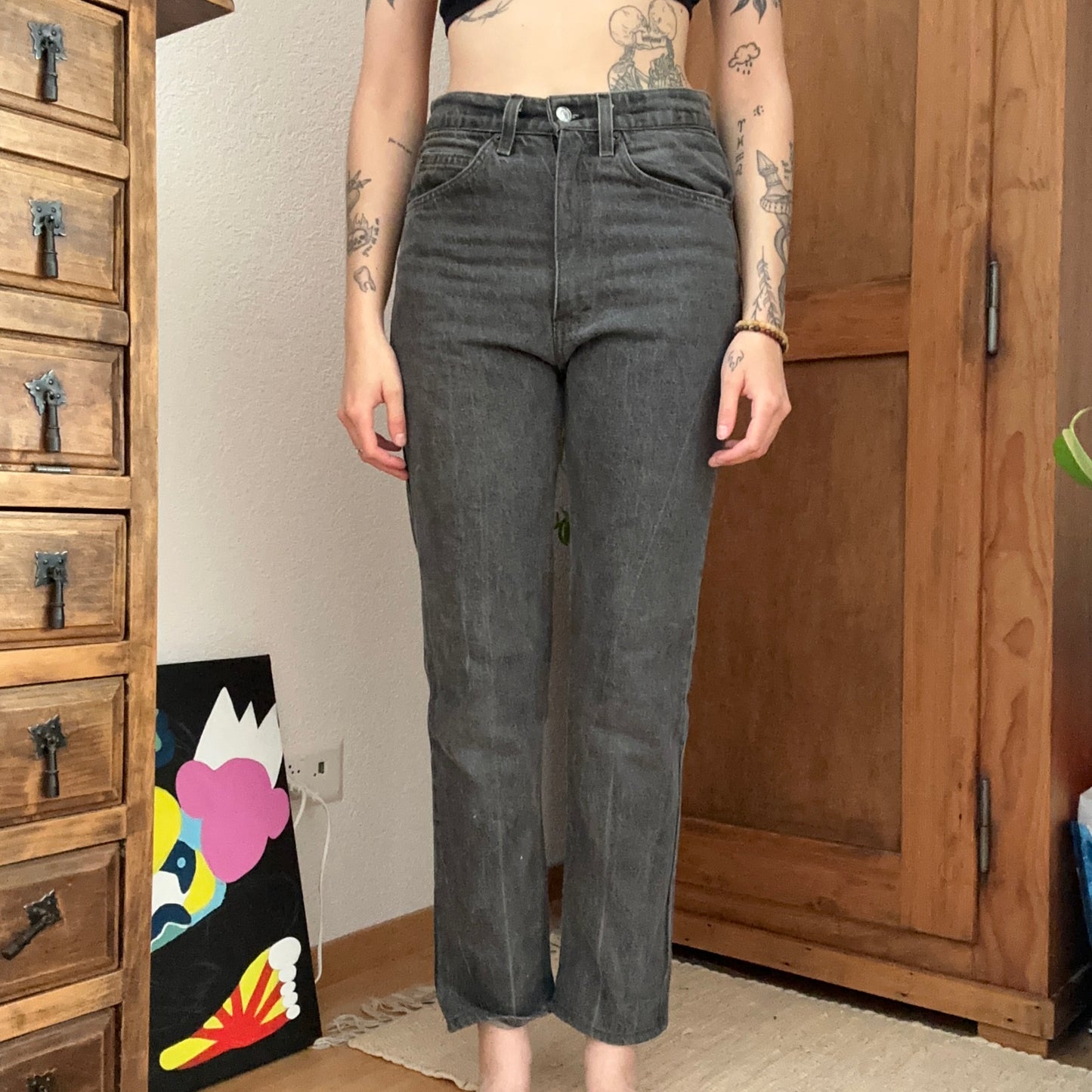 Gray Jeans