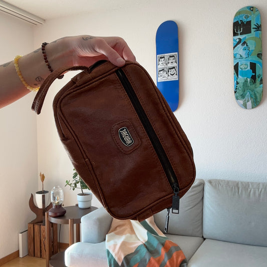 Pochette / sac Jaguar marron vintage | Bern