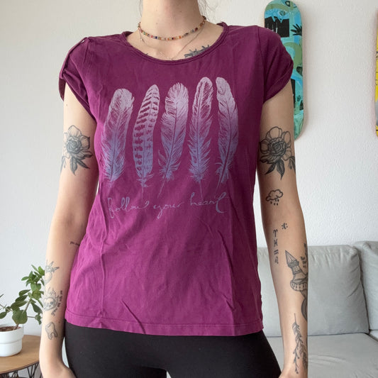 Purple Shirt with front Print | Bern