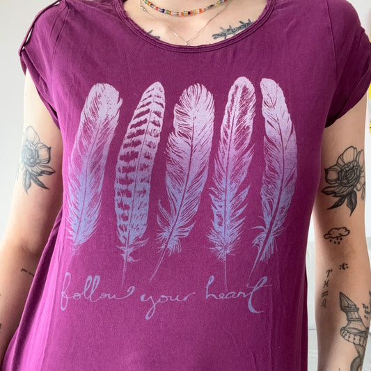 Purple Shirt with front Print | Bern