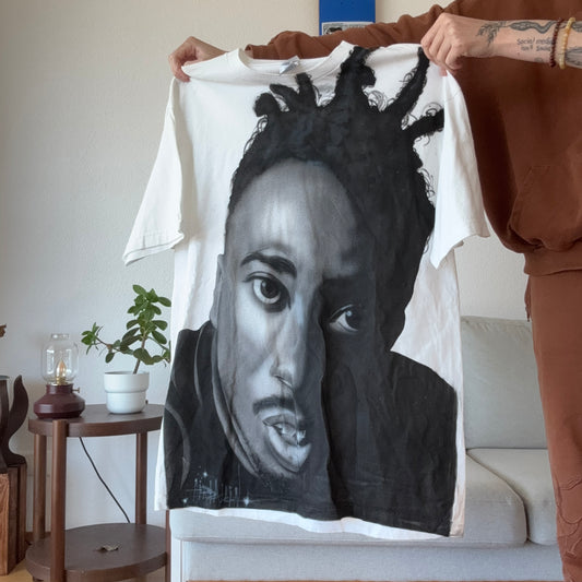 White Shirt with Front Print