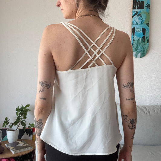 Weißes Top