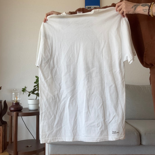 White Shirt with Front Print