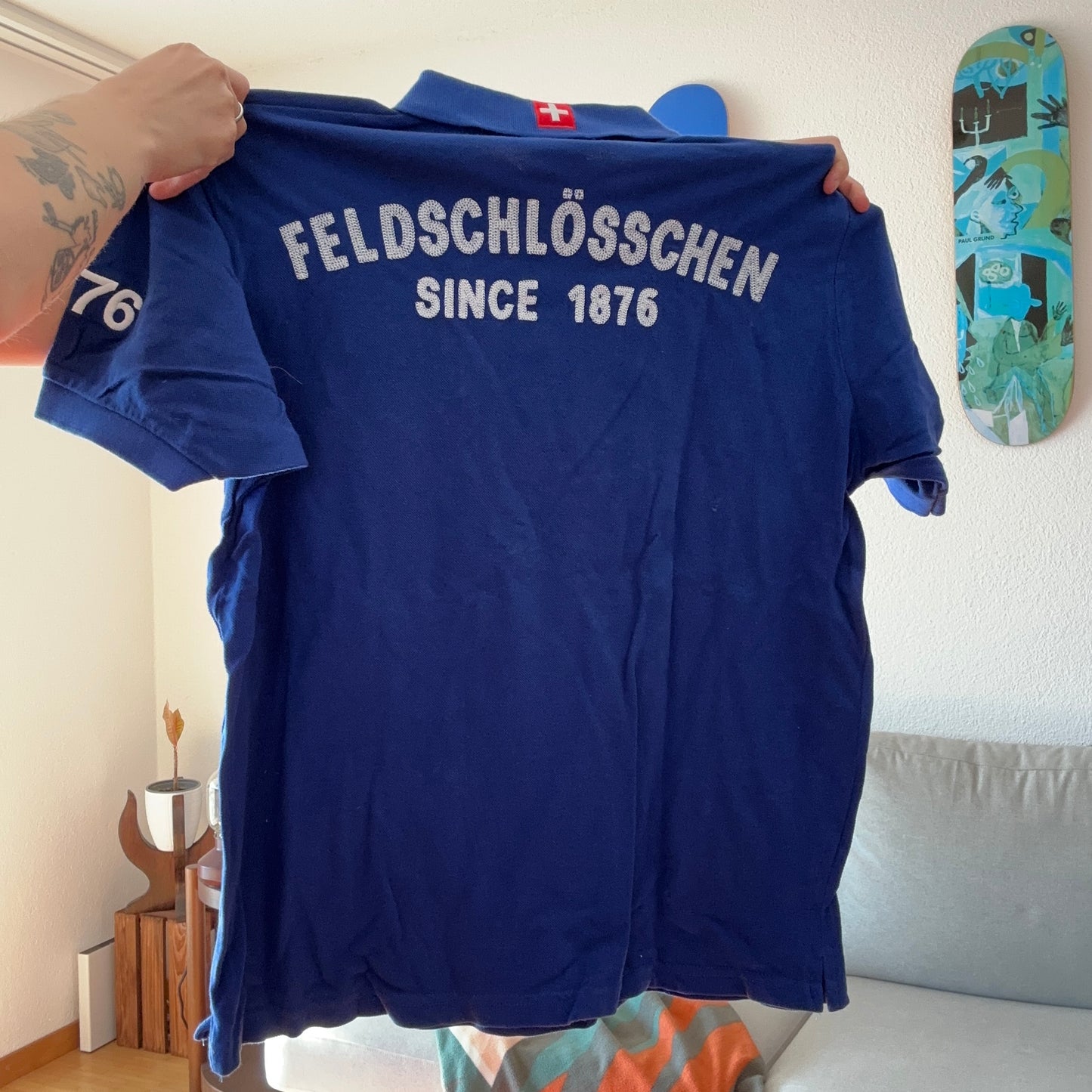 Blaues Feldschlösschen Poloshirt | Bern