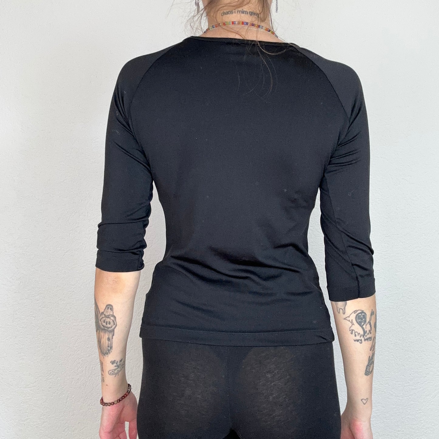 Black 3/4 Longsleeve