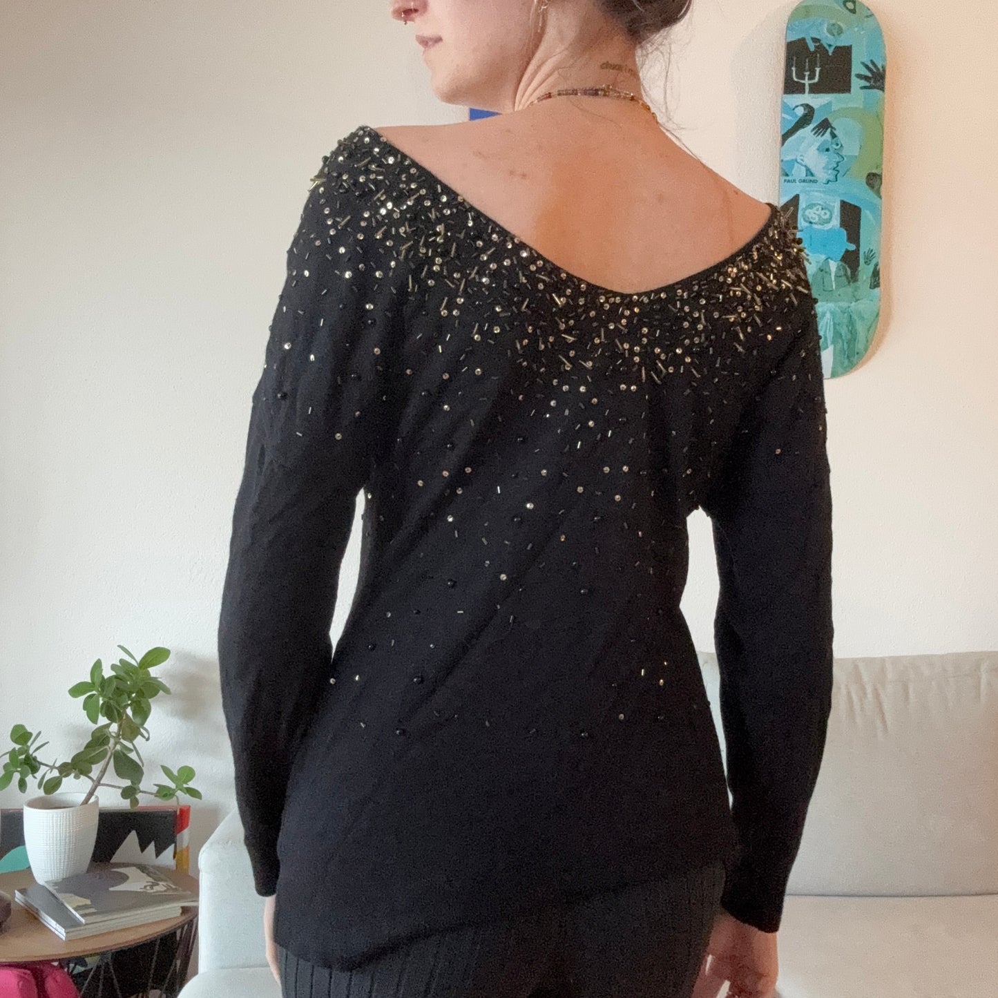 Black Longsleeve with cute details