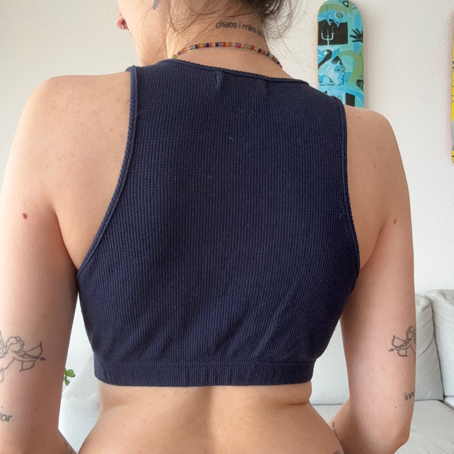 Blue cropped Top | Bern