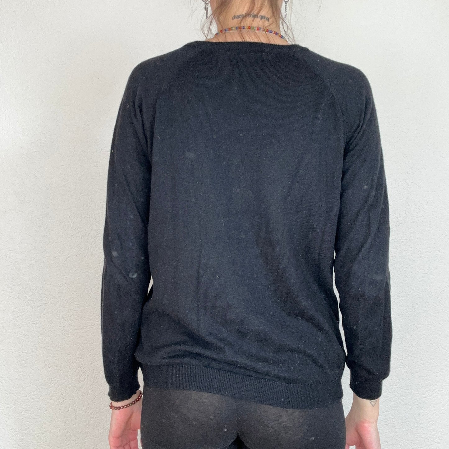 Pull en tricot noir | Bern