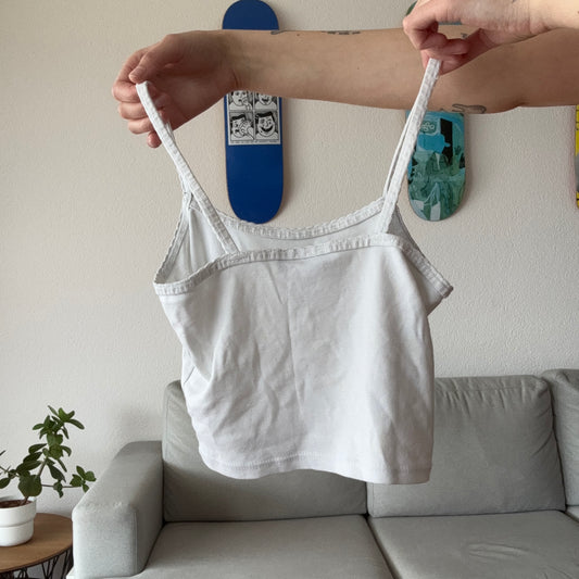 White cropped Top | Bern