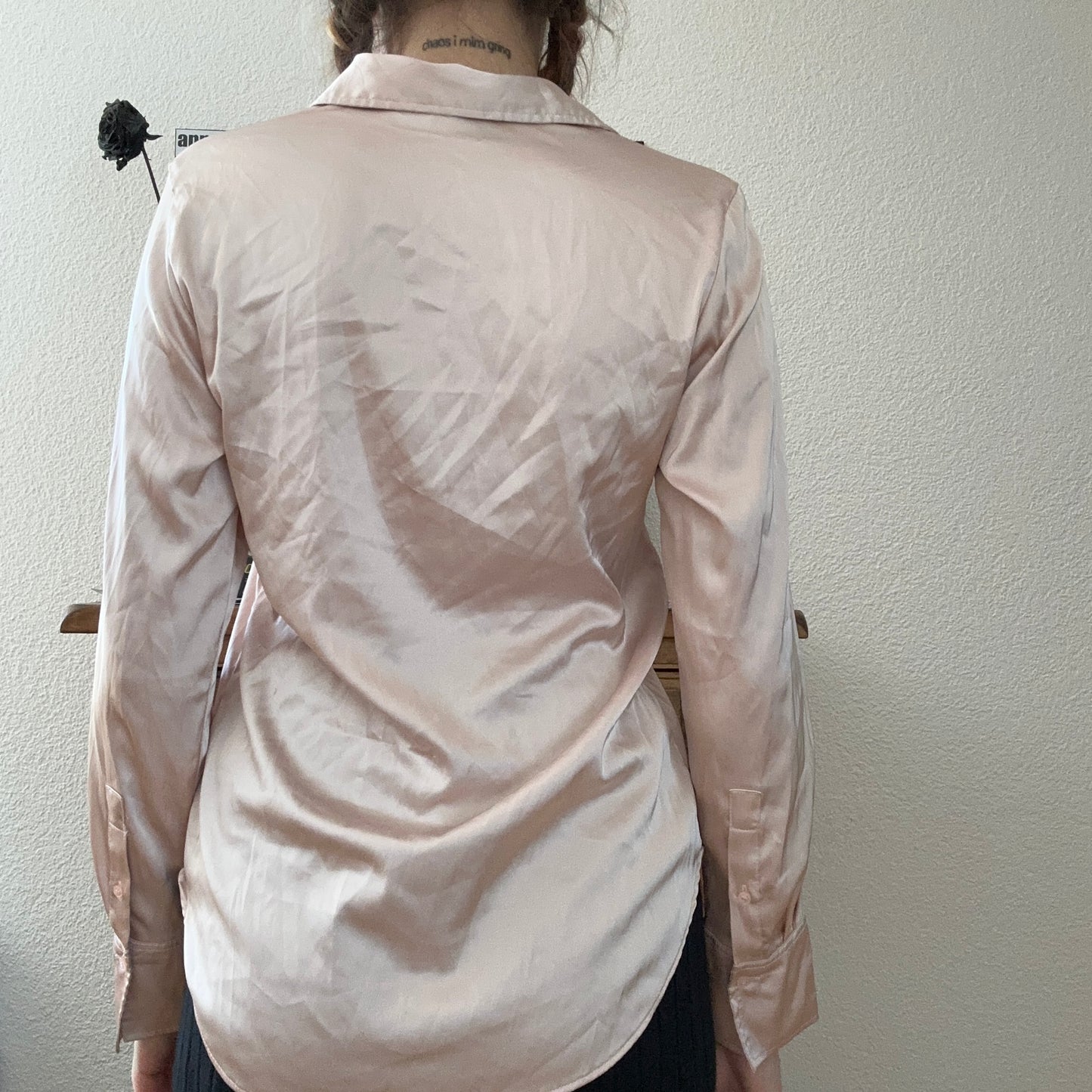 Rosa Metallic Bluse | Bern