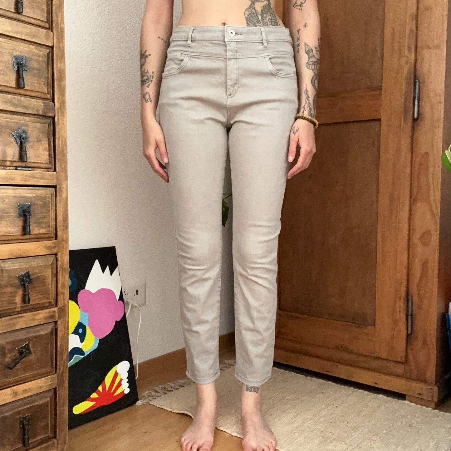 Gray Pants