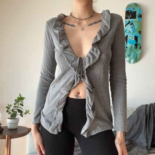 Gray Cardigan | Bern