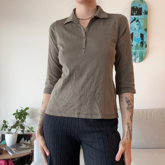 Brown 3/4 Longsleeve