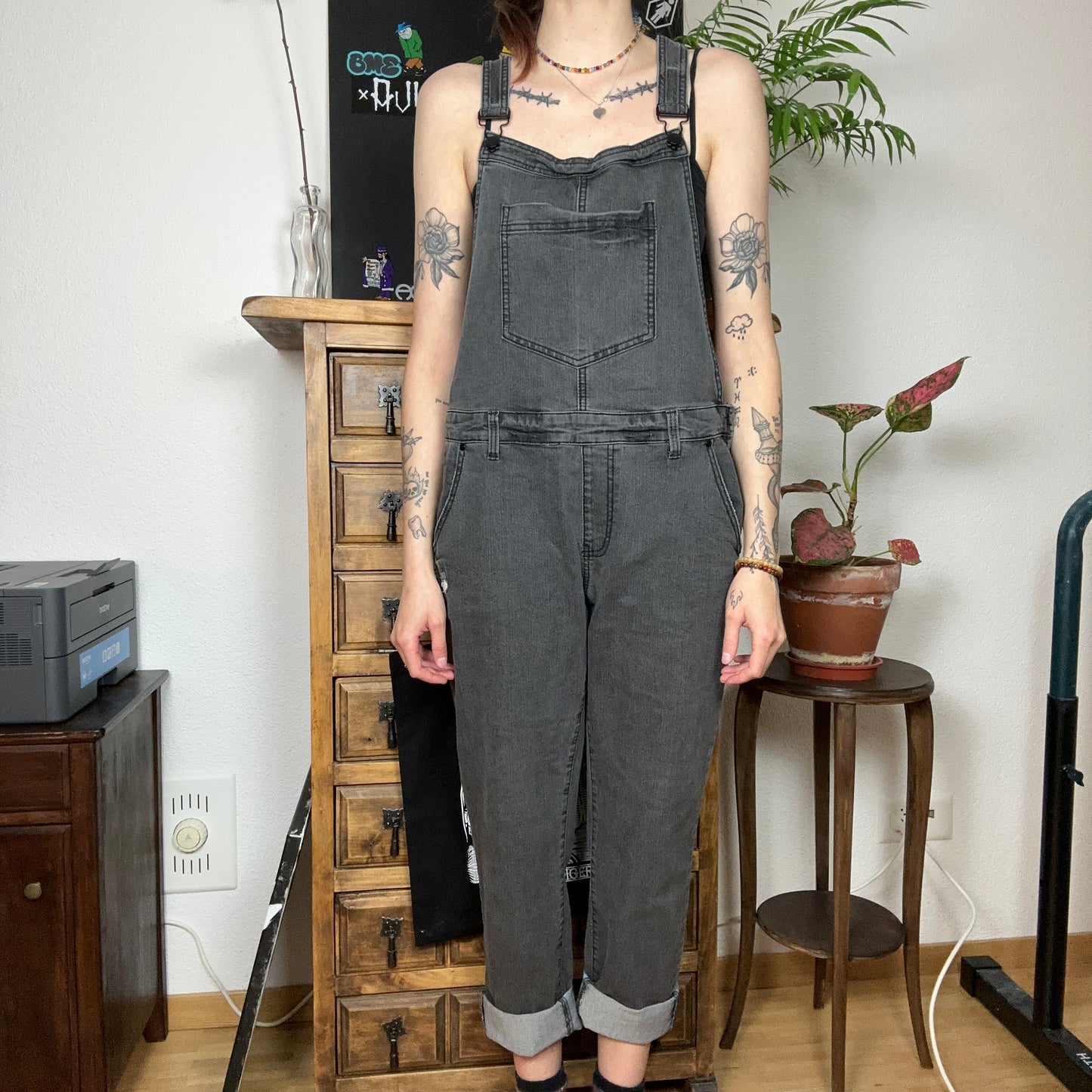 Gray Overall Jeans | Bern