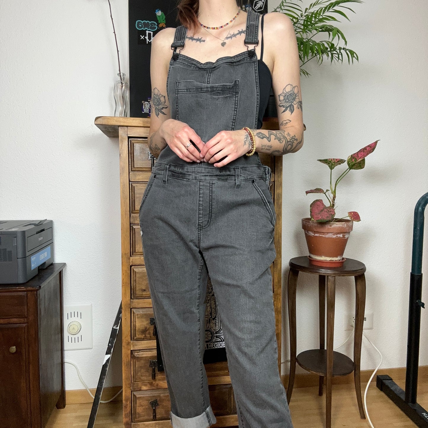 Gray Overall Jeans | Bern