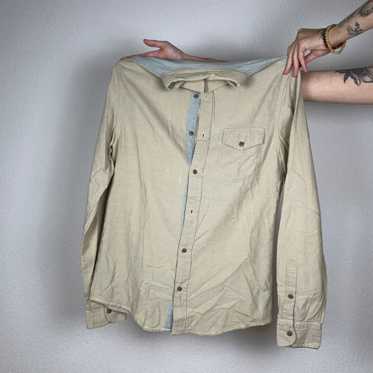 Beige / Gray Blouse | Bern