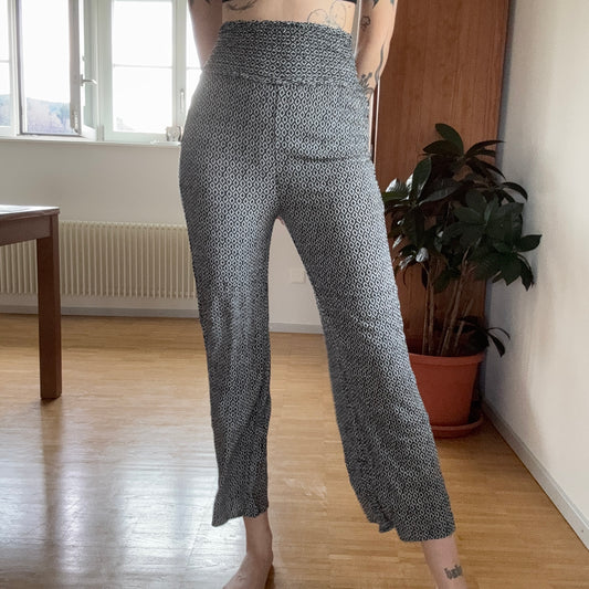 Black and white checked Pants | Bern