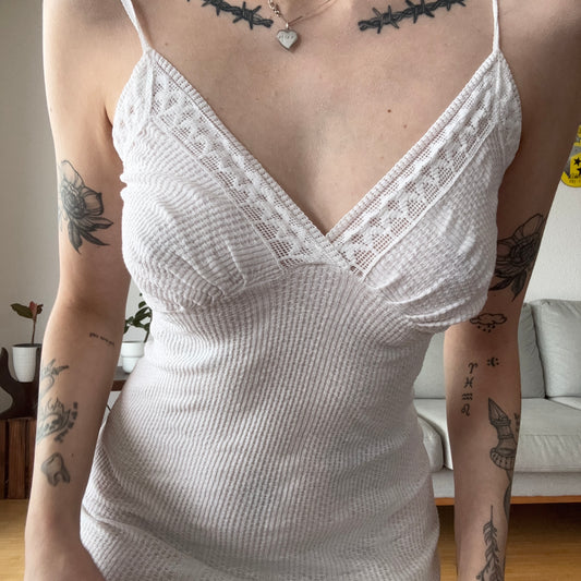 Vintage White Dress/Top | Bern