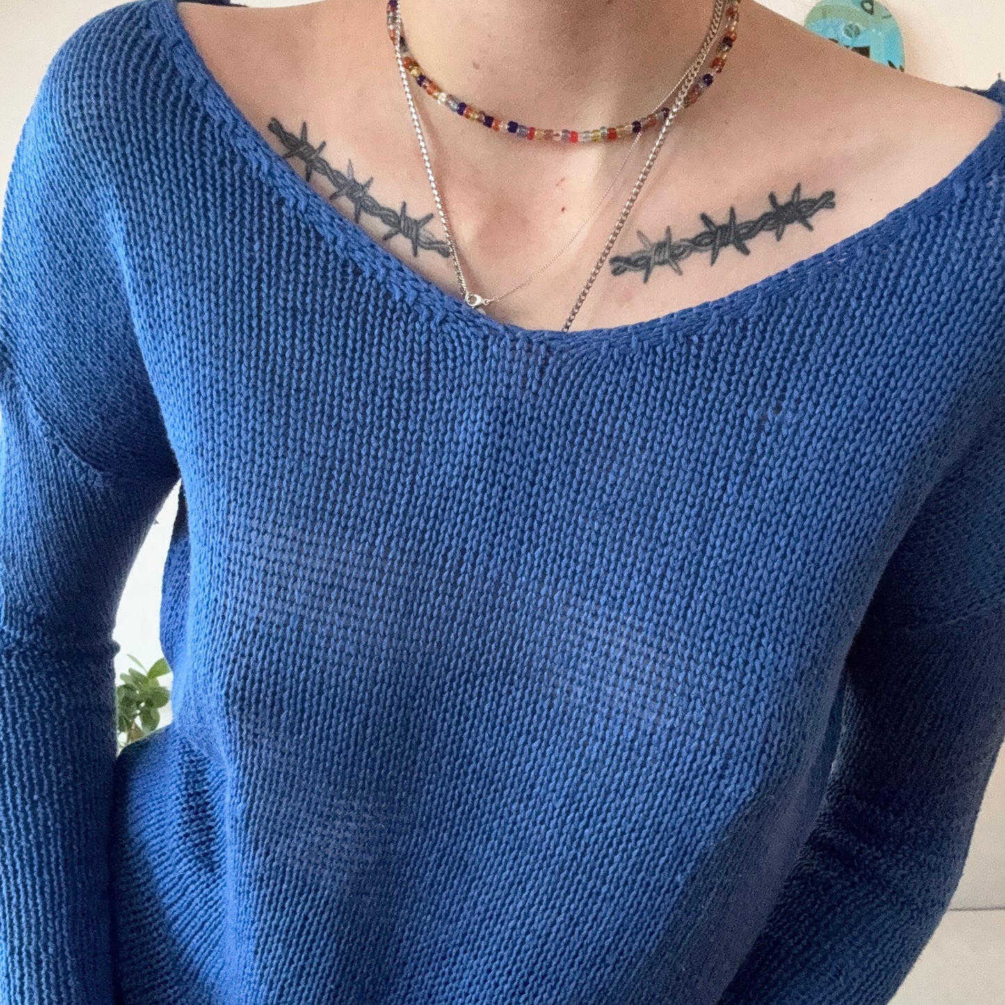 Blue Knit Longsleeve|Bern