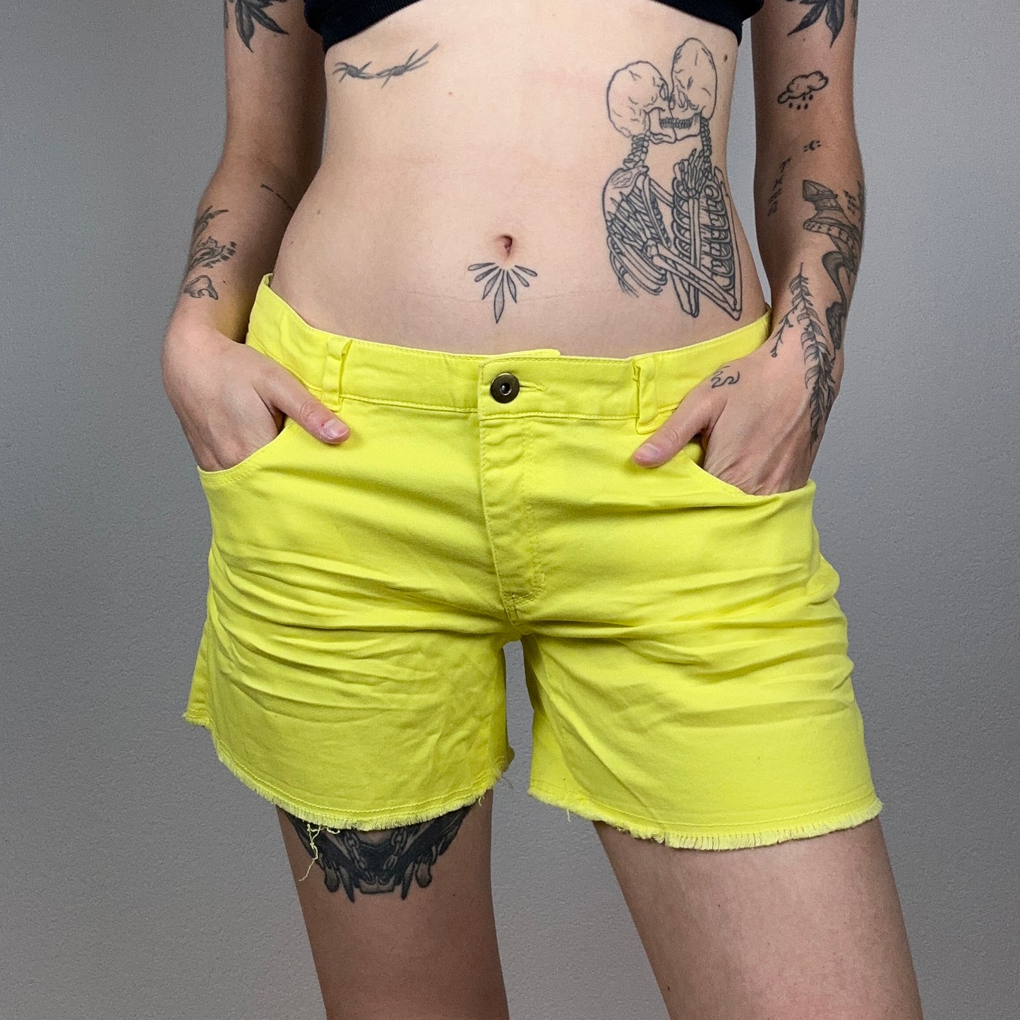 Yellow Shorts