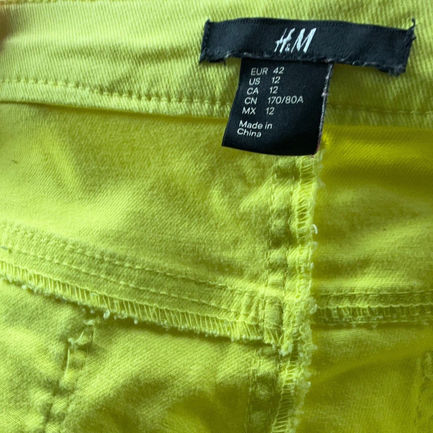 Yellow Shorts