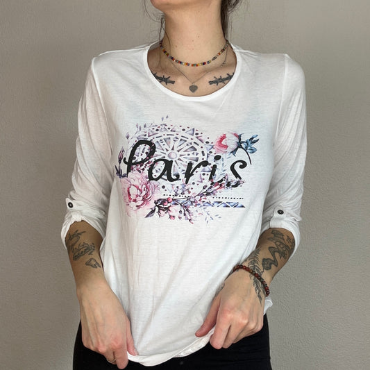 White 3/4 Longsleeve | Bern