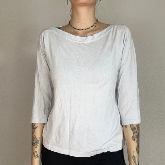 White 3/4 Longsleeve | Bern