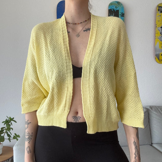 Yellow Cardigan