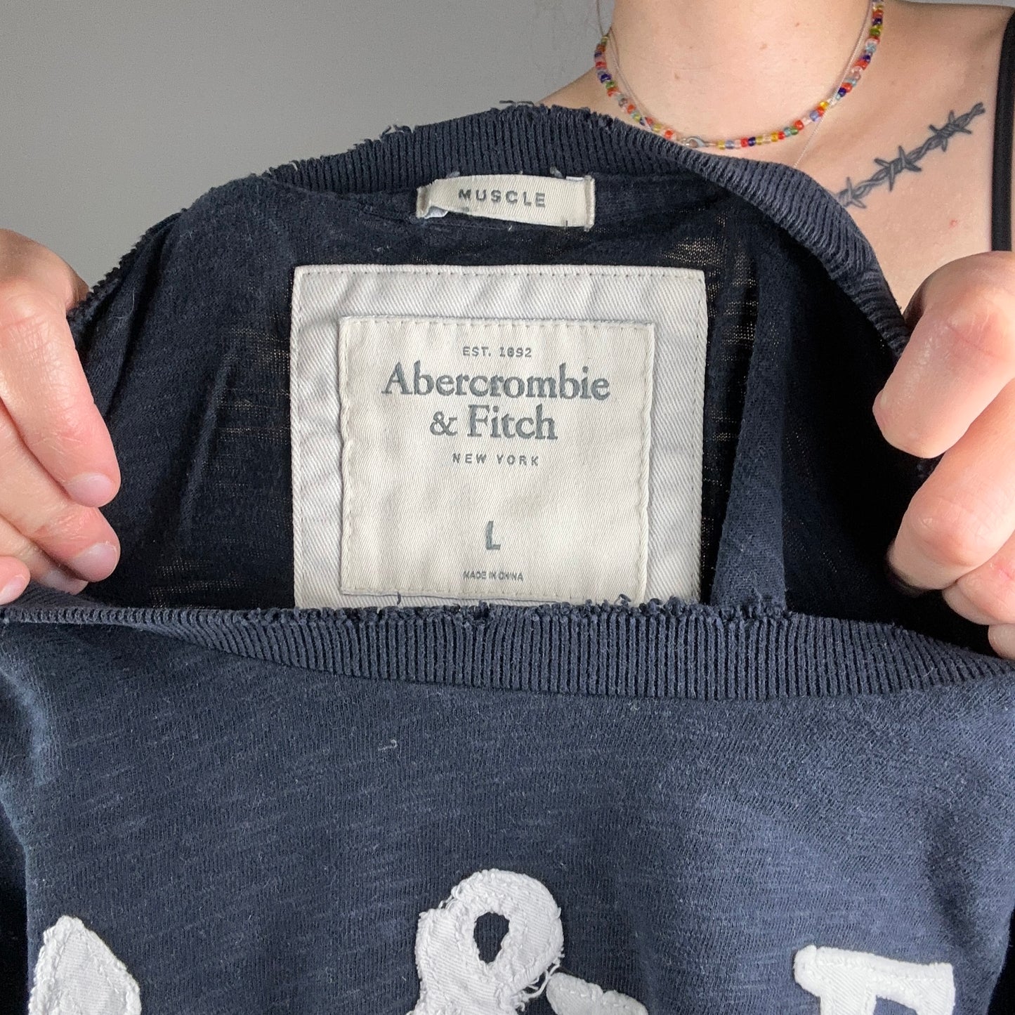 Blue Abercrombie&Fitch Shirt