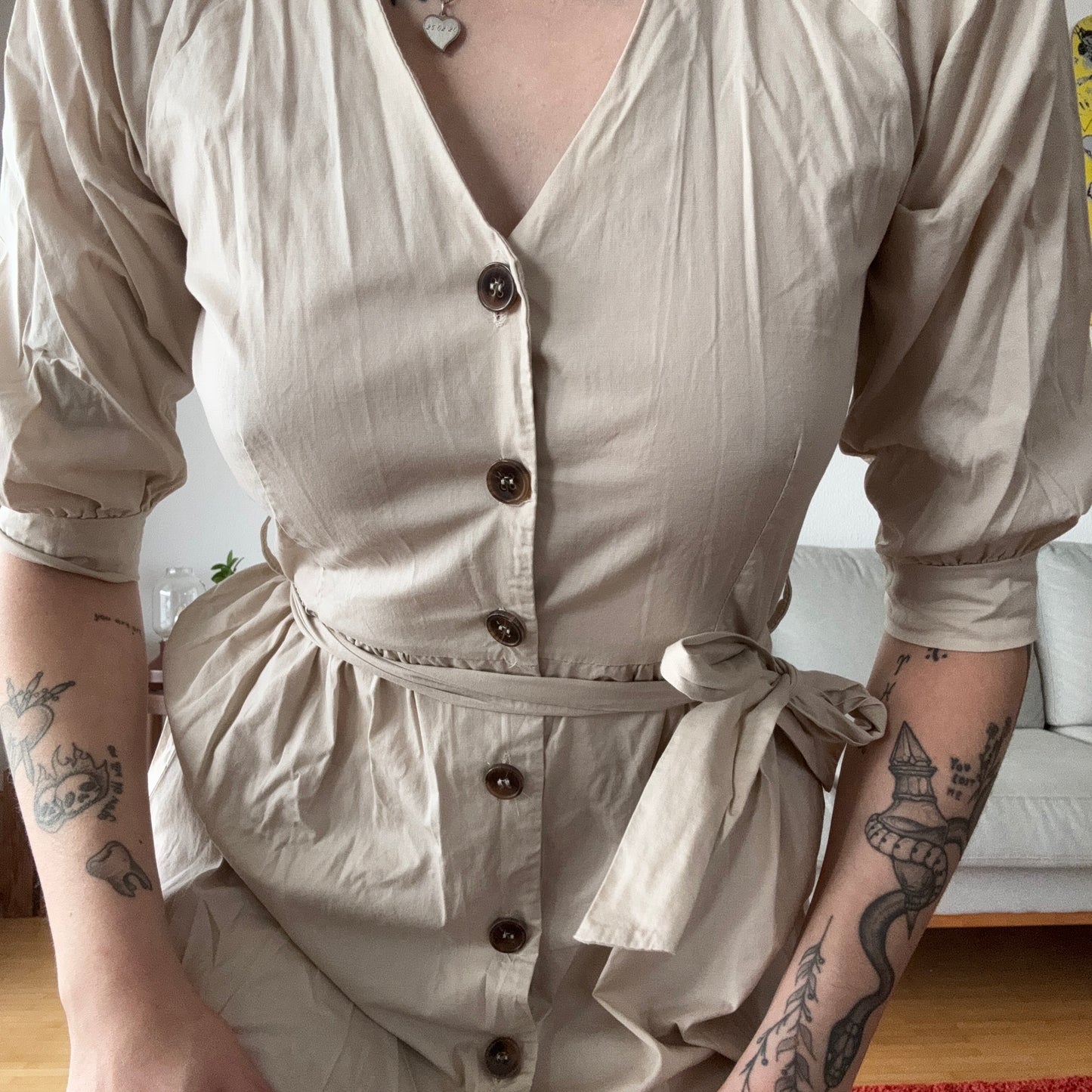 Beige Dress | Bern