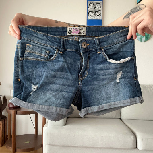 Blaue Jeans-Shorts | Bern