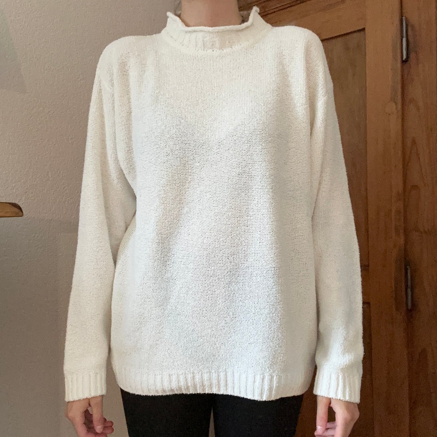 Pull en tricot blanc | Bern