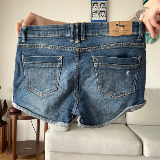 Blaue Jeans-Shorts | Bern