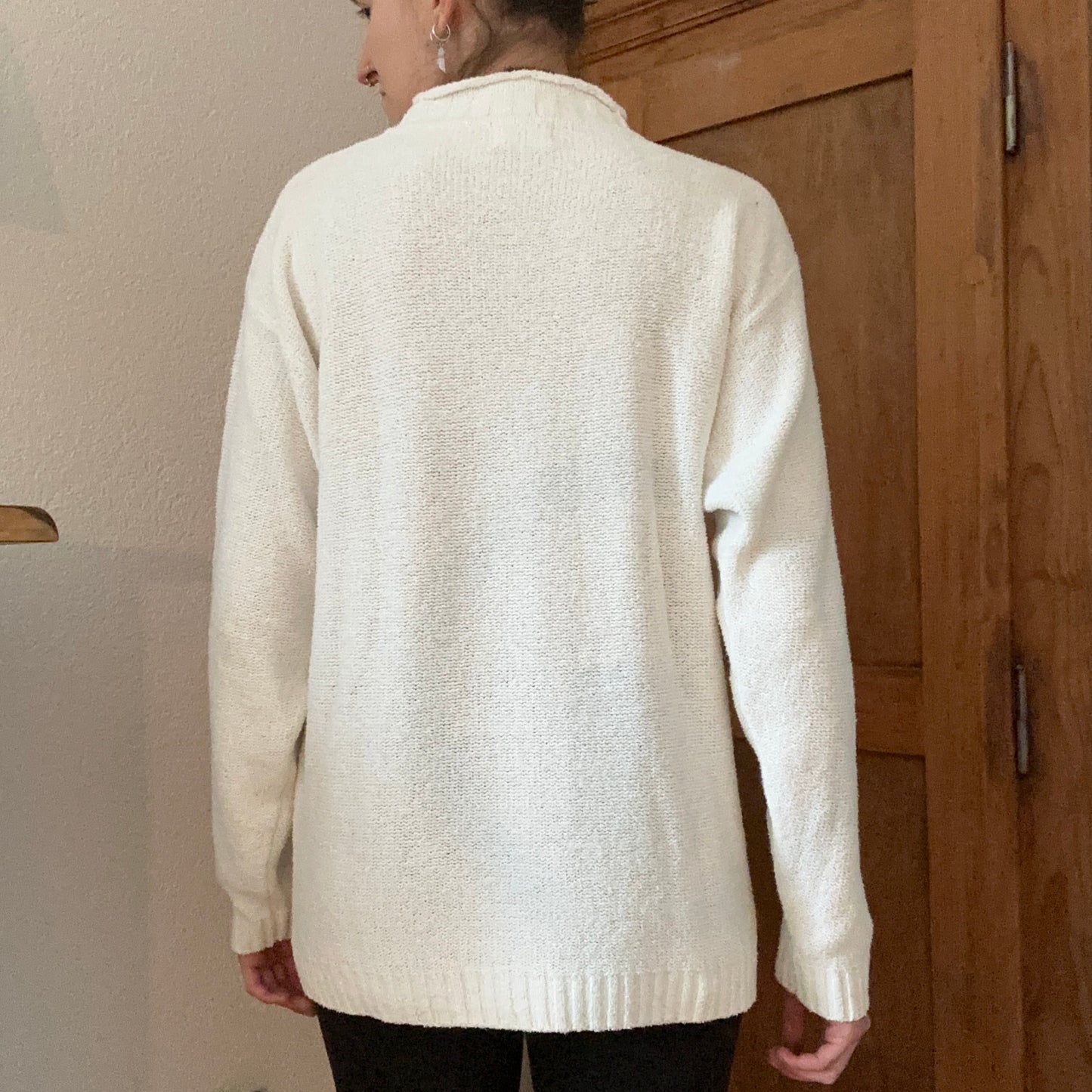 Pull en tricot blanc | Bern