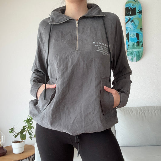 Gray Jacket with hood | Bern